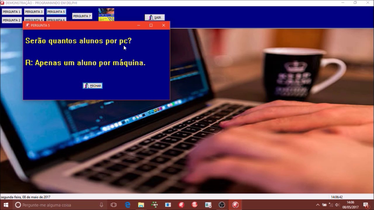 Programa (Teste & Propaganda) feito em Delphi