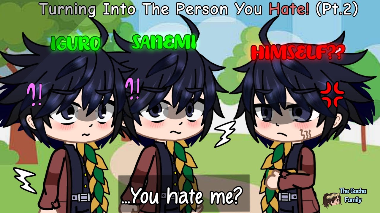 𝙆𝙉𝙔 // 😮Turning Into The Person You Hate!😮 (PART 2) // Gacha Club x Demon Slayer // Sad Giyuu?