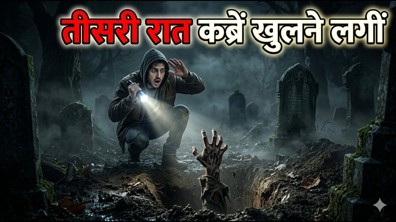 कब्रिस्तान में चौकीदार की नौकरी की… तीसरी रात कब्रें खुलने लगीं