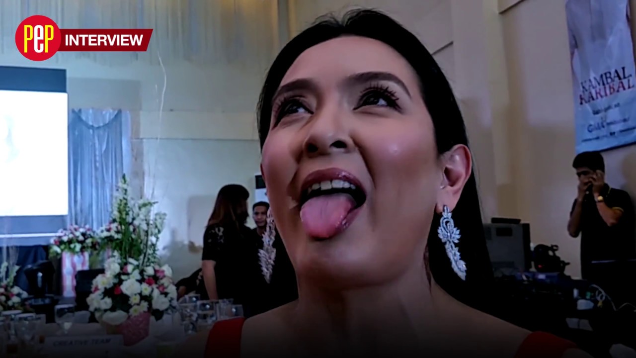 Jean Garcia gets tongue-tied when asked about her love life