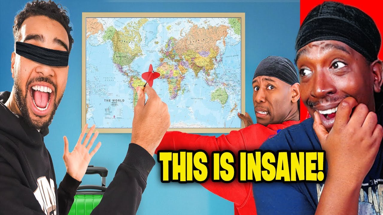 Throwing a Dart at a Map And Going Wherever It Lands |REACTION