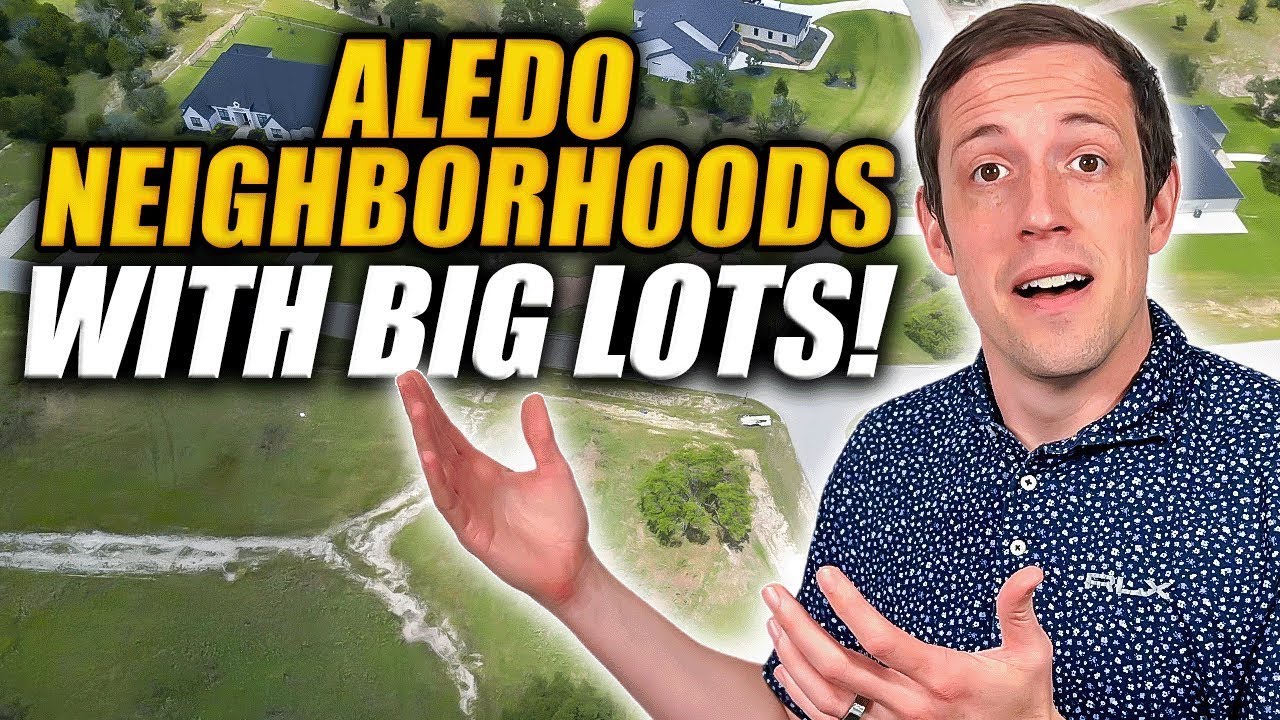 4 BEST Aledo Texas Neighborhoods to Buy a Lot (2025) | Living in Aledo Tx
