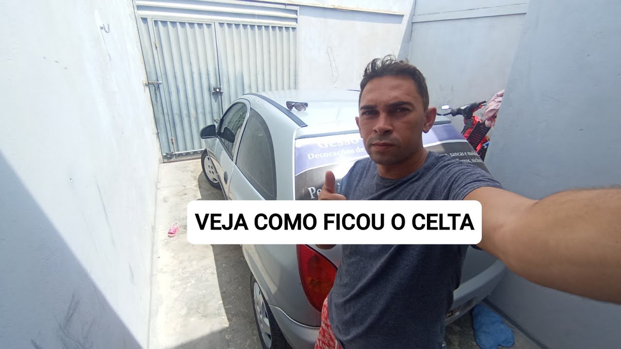 VEJA COMO FICOU A REFORMA DO CELTA+ Vou vender o celta você pode ser o dono!