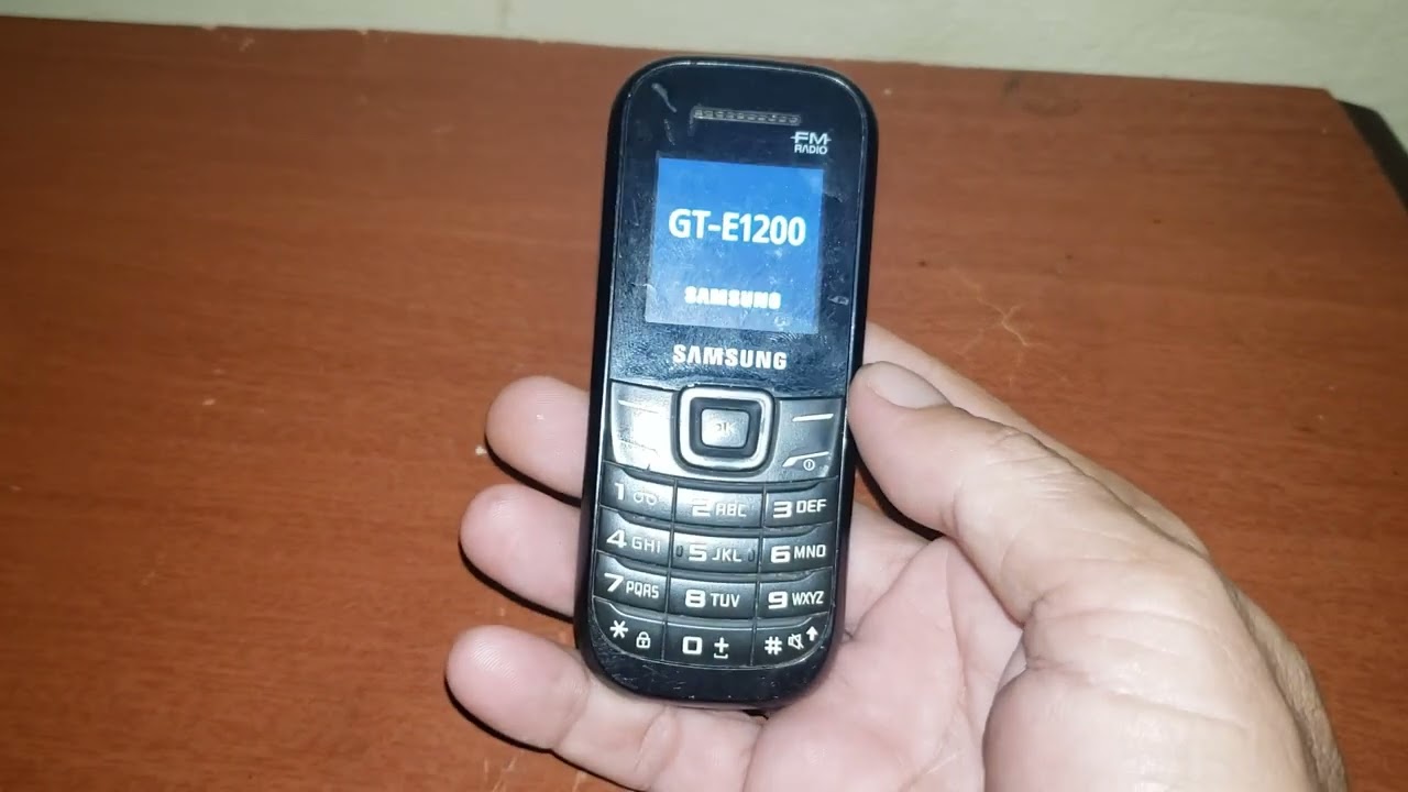 Samsung GT-E1200 #reliquias