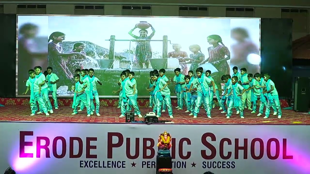 Save Water! | Thematic Dance by Grade 3 & 4 "Droplets"