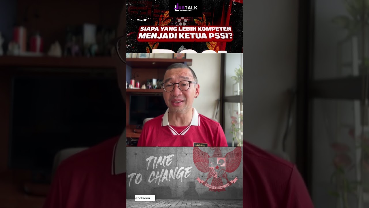 CUPLIKAN JUS INDO #54 : SIAPA YANG LEBIH KOMPETEN MENJADI KETUA PSSI? #shorts