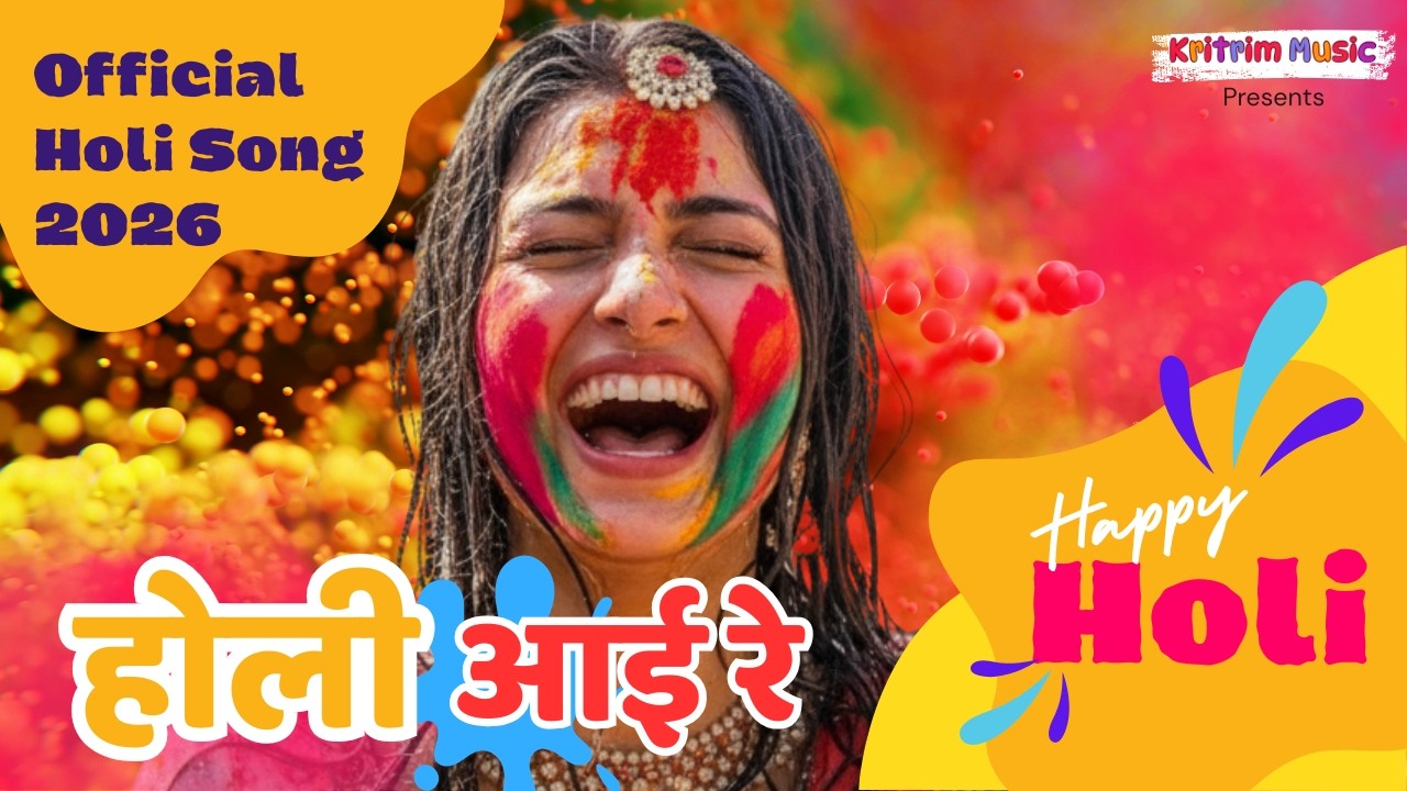 होली आई रे – Rangon Ki Toli | Bollywood Holi Song 2026 | Kritrim Music | Official Holi Song 2026