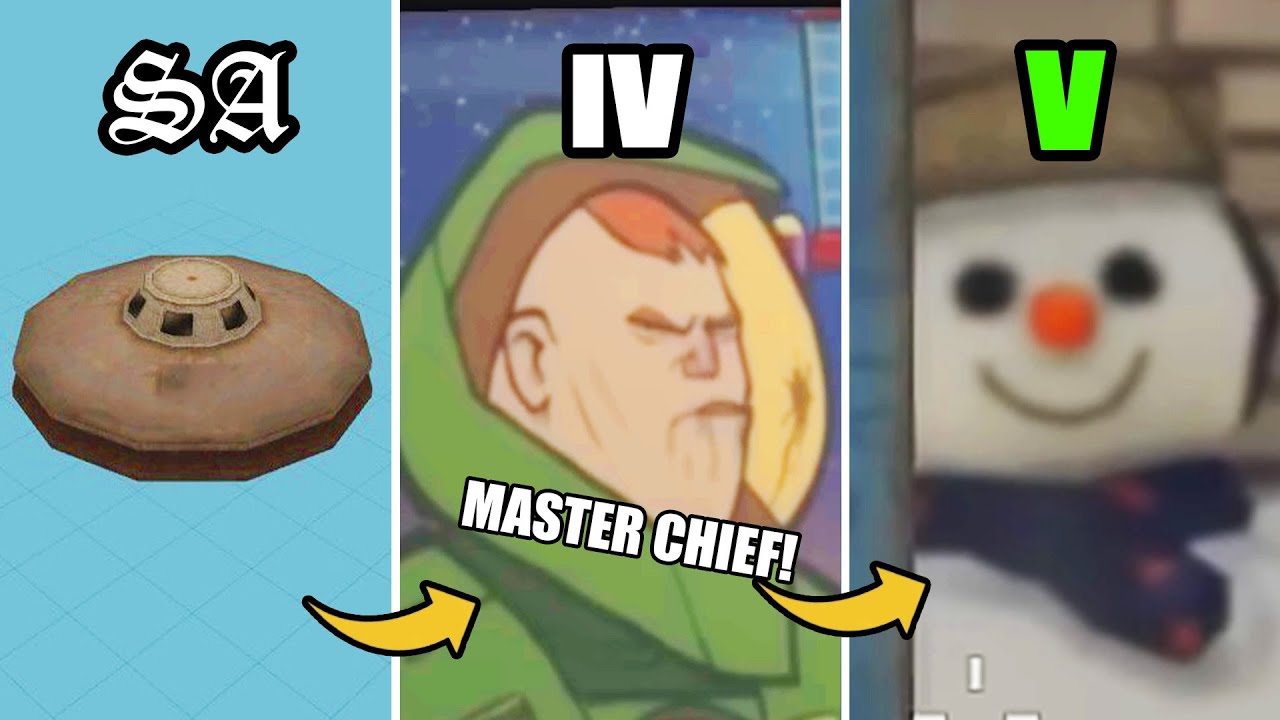 Easter Egg and Secrets in GTA Games Part 8