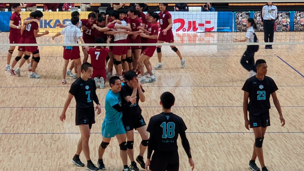 垂水優芽 大塚達宣 早稲田大学 vs 筑波大学  全日本インカレ2019男子決勝 第4セット Japan volleyball