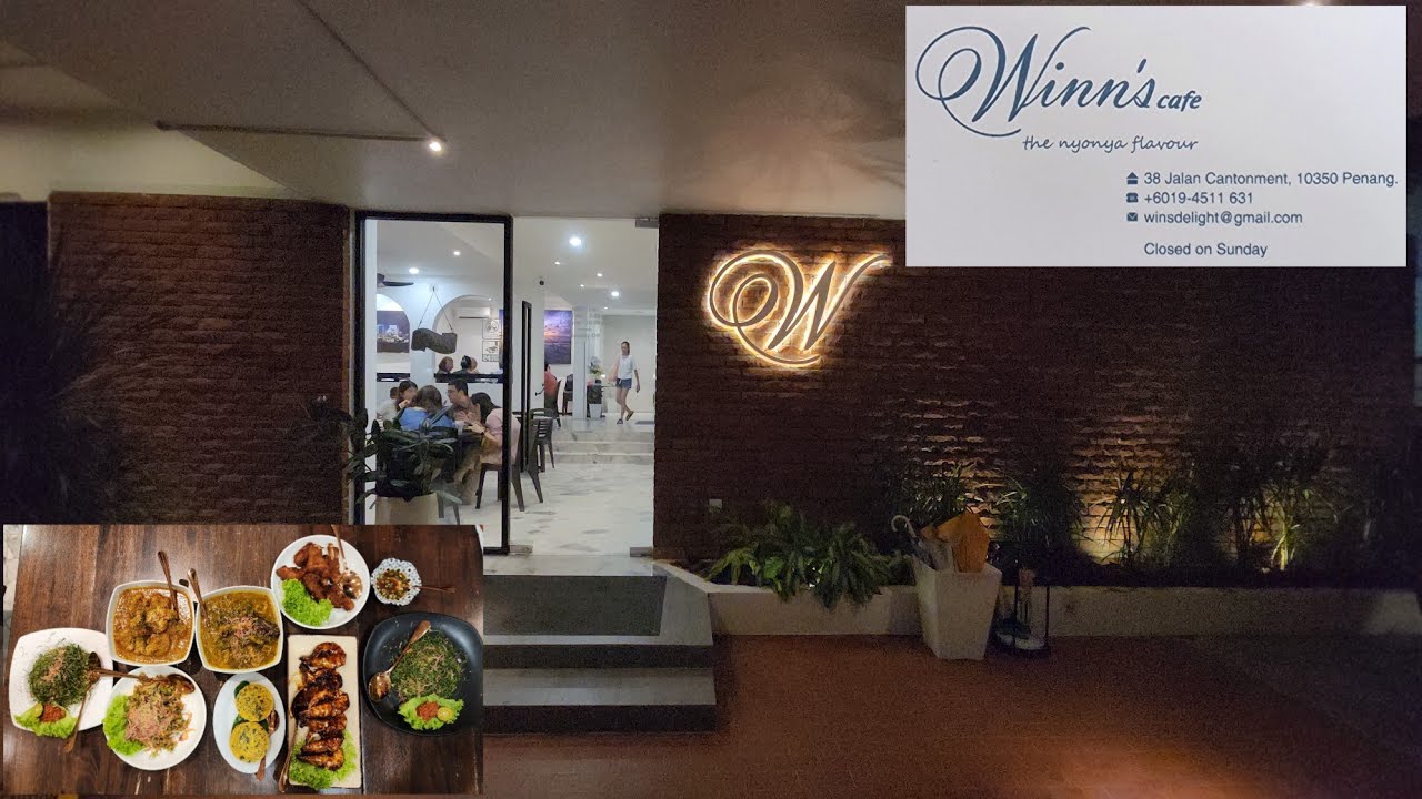 Winn's Cafe Penang Nyonya Peranakan Dining Michelin Bib Gourmand @explorepenang @exploremalaysia