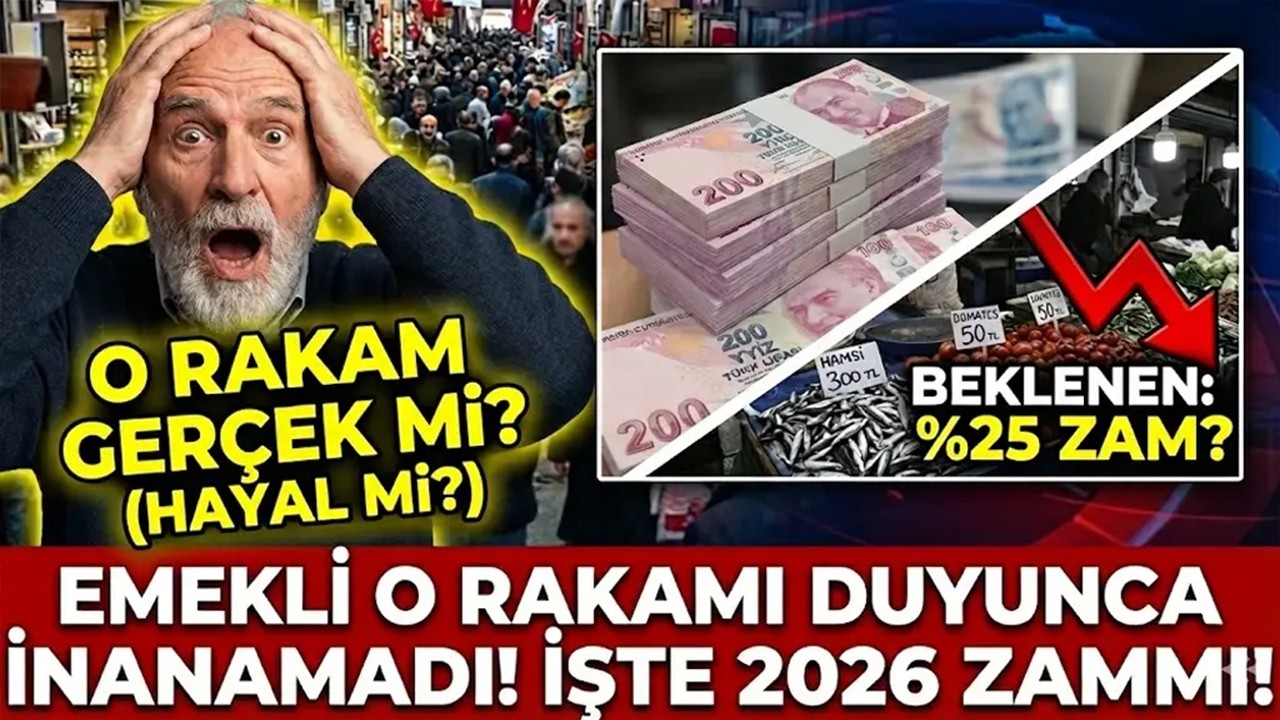 2026 Yılında Emekli Maaş Zammı Ne Kadar Olmalı? İşte Beklenen Zam Oranı! #ekonomi