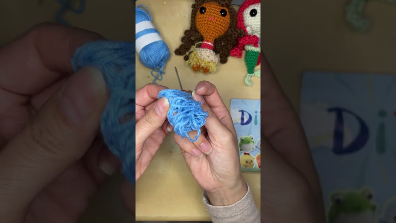 Penguin #2 | Preparing the Yarn & Making a Slip Knot | Crochet Tutorial
