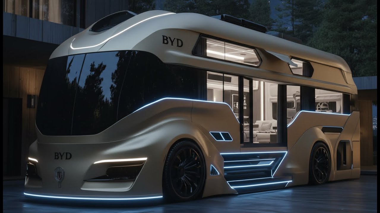 2026 比亚迪房车震撼登场｜纯电驱动的豪华移动之家全面解析 💎🚐