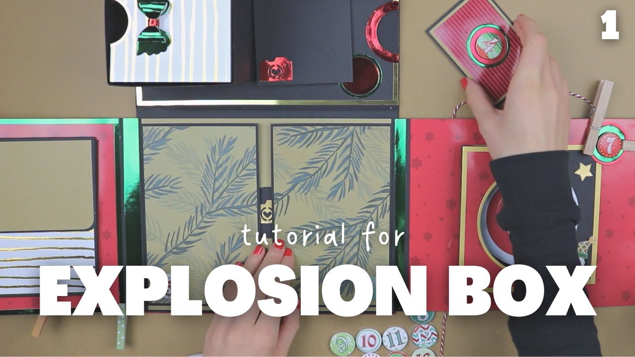 Explosion Box Tutorial Part 1 - Scrapbook Ideas