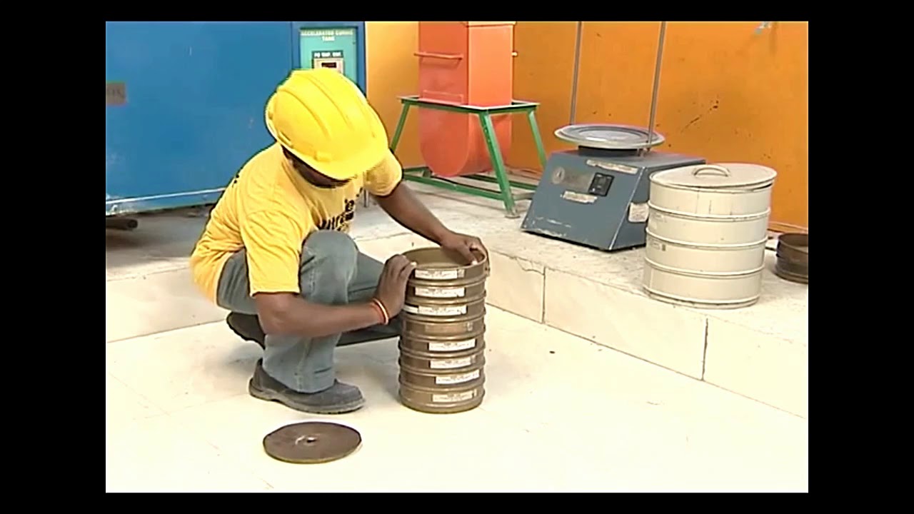 Sieve Analysis of Sand