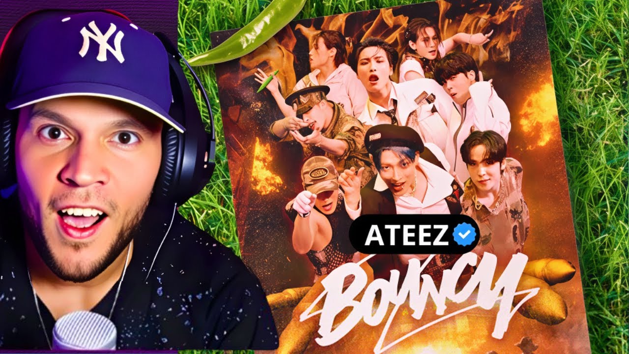CEÉLE descubriendo el KPOP (BOUNCY - ATEEZ) REACCIÓN