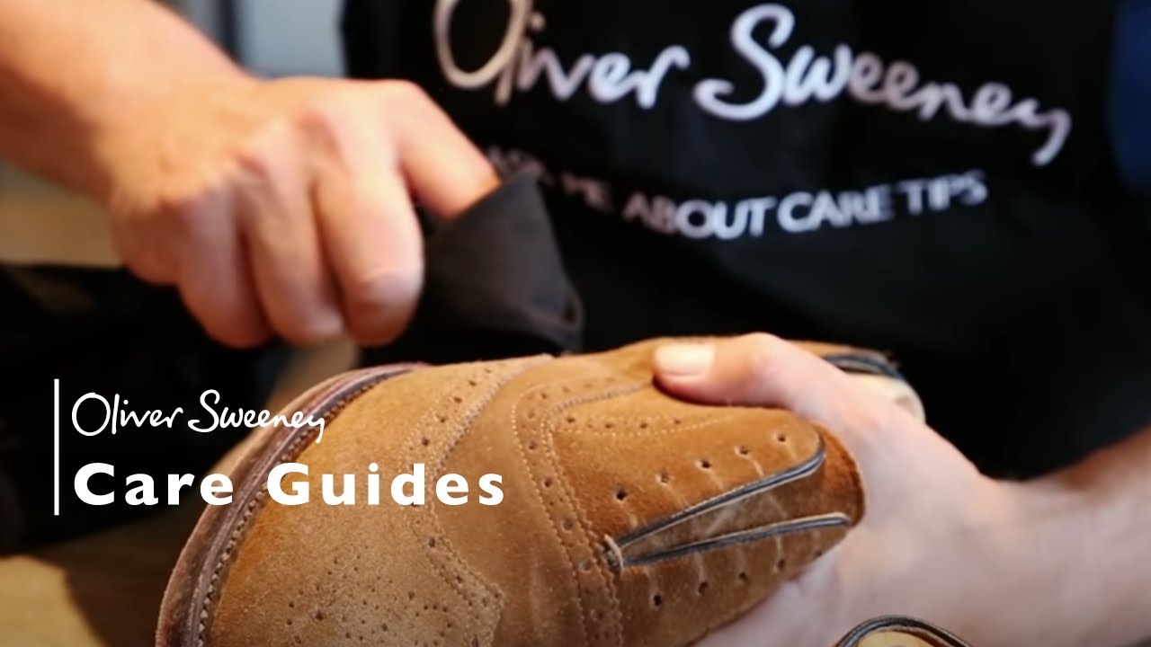 How to Clean your Suede Shoes | Care Tips | Oliver Sweeney