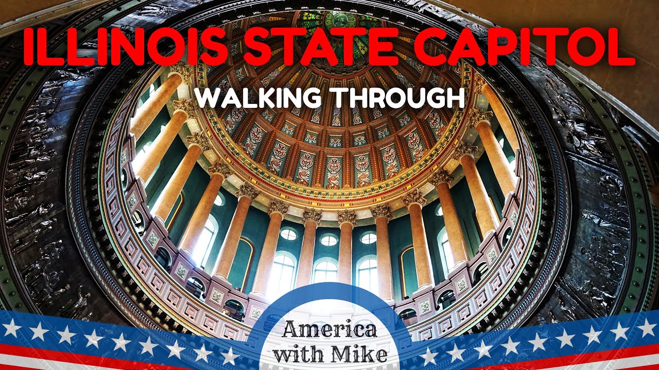 Walking Through Illinois State Capitol