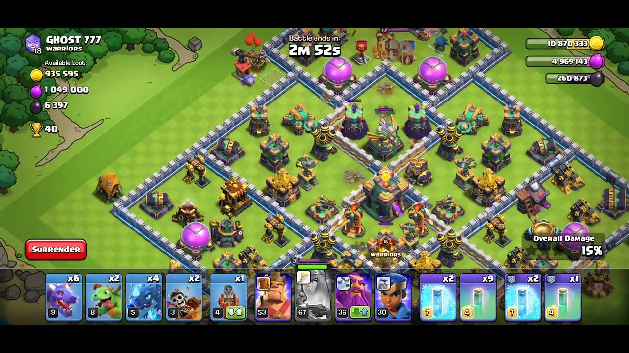 Clash of clans attack