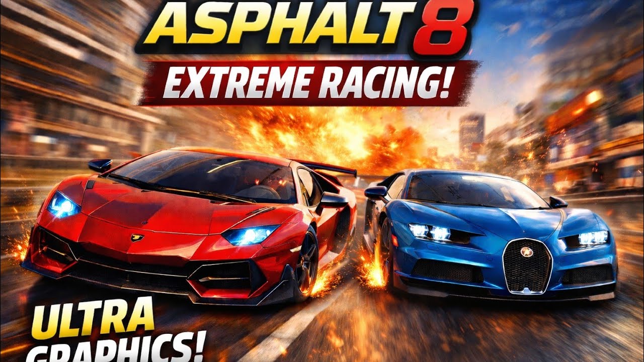 Asphalt 8 Gameplay Extreme Graphics 🔥 | Android Racing Game 2026