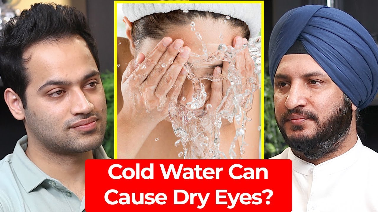 Do Not Splash Cold Water On Your Eyes - Doctor Explains | Dr Basu | Raj Shamani Clips