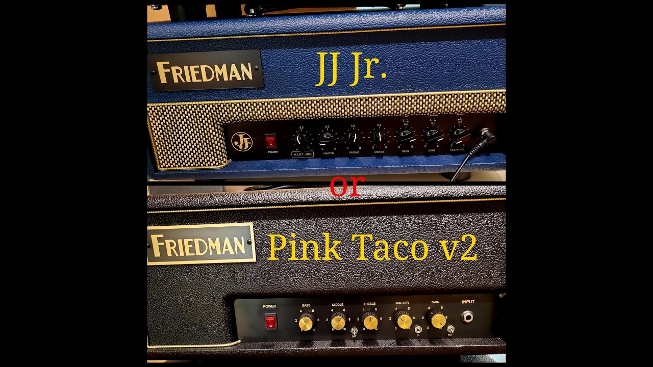 Friedman Pink Taco V2 vs JJ Junior comparison