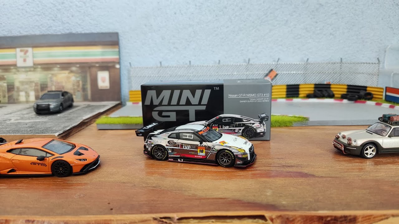 Nissan GTR R35 Nismo gt3 Mini GT #540 revisión en español !
