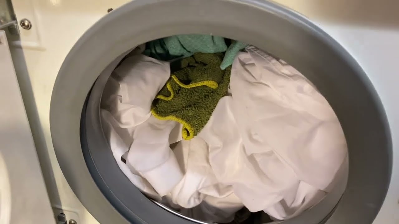 Hoover Logic 1300 Washer Dryer A8552: [H] Whites Nylon Heavy Soil