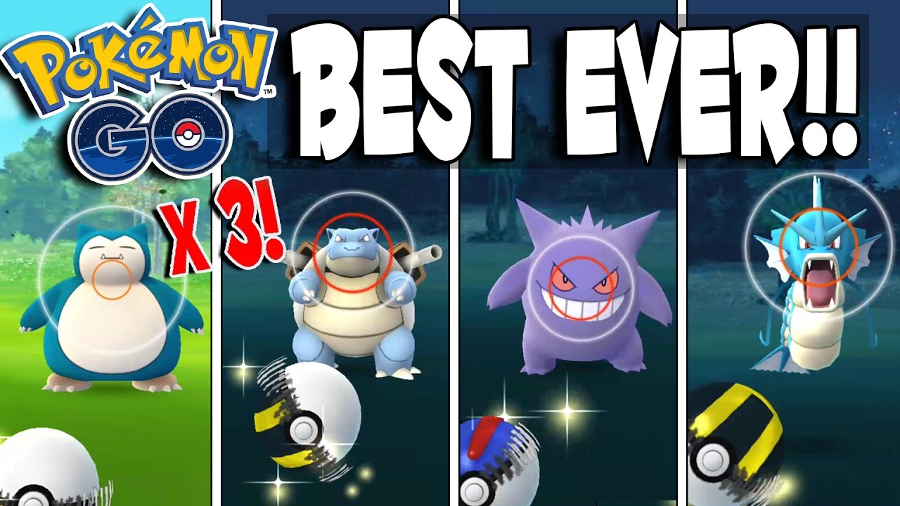 Pokemon GO | INSANE POKEMON HUNTING! Triple Snorlax, Gyarados & MORE! Best Rare Catches EVER