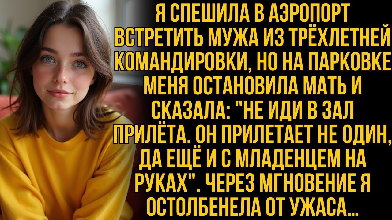 После трех лет разлуки я мчалась к мужу, но у входа в аэропорт старушка бросила: «Он не один...»