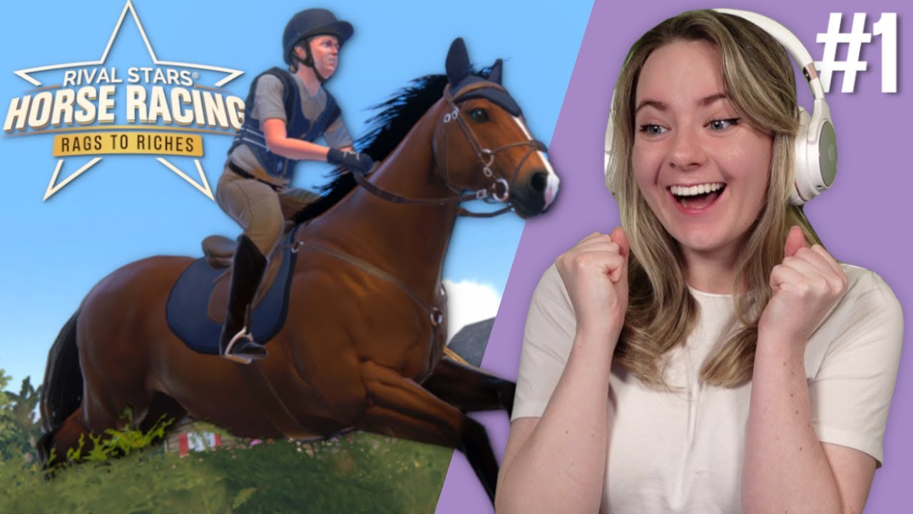 BUYING MY FIRST HORSE - Rival Stars Rags to Riches #1 | Pinehaven