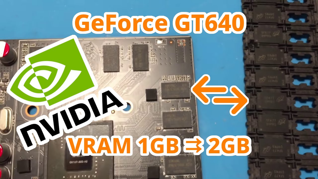 Обновление видеопамяти на графическом процессоре nVidia GeForce GT640