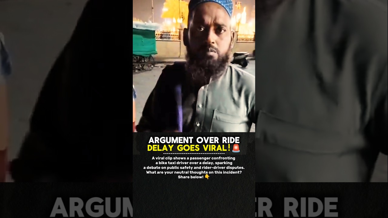 Bike Taxi Delay Dispute Incident #shorts