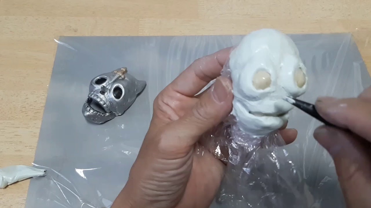 (JOJO'S BIZARRE ADVENTURE) hand made RC Sheer Heart Attack ::Skull making process