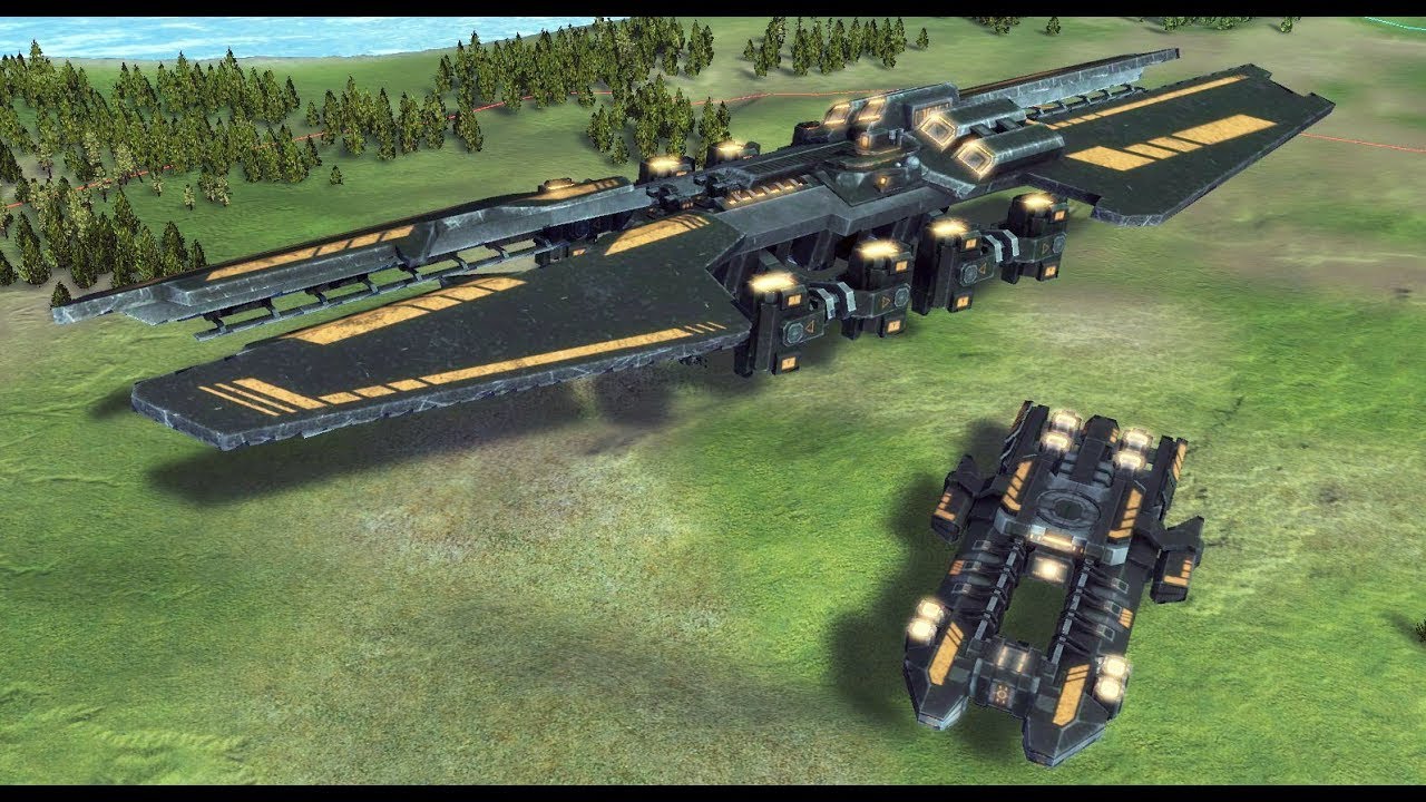 Supreme Commander [309] - Пятая фракция Nomads от поклонников игры (мод)