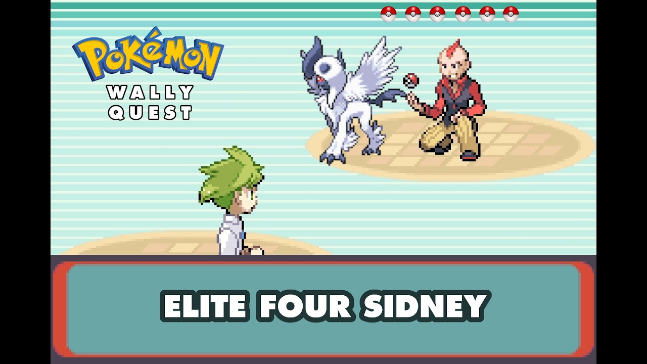 Pokemon Wally Quest - VS Elite Four Sidney