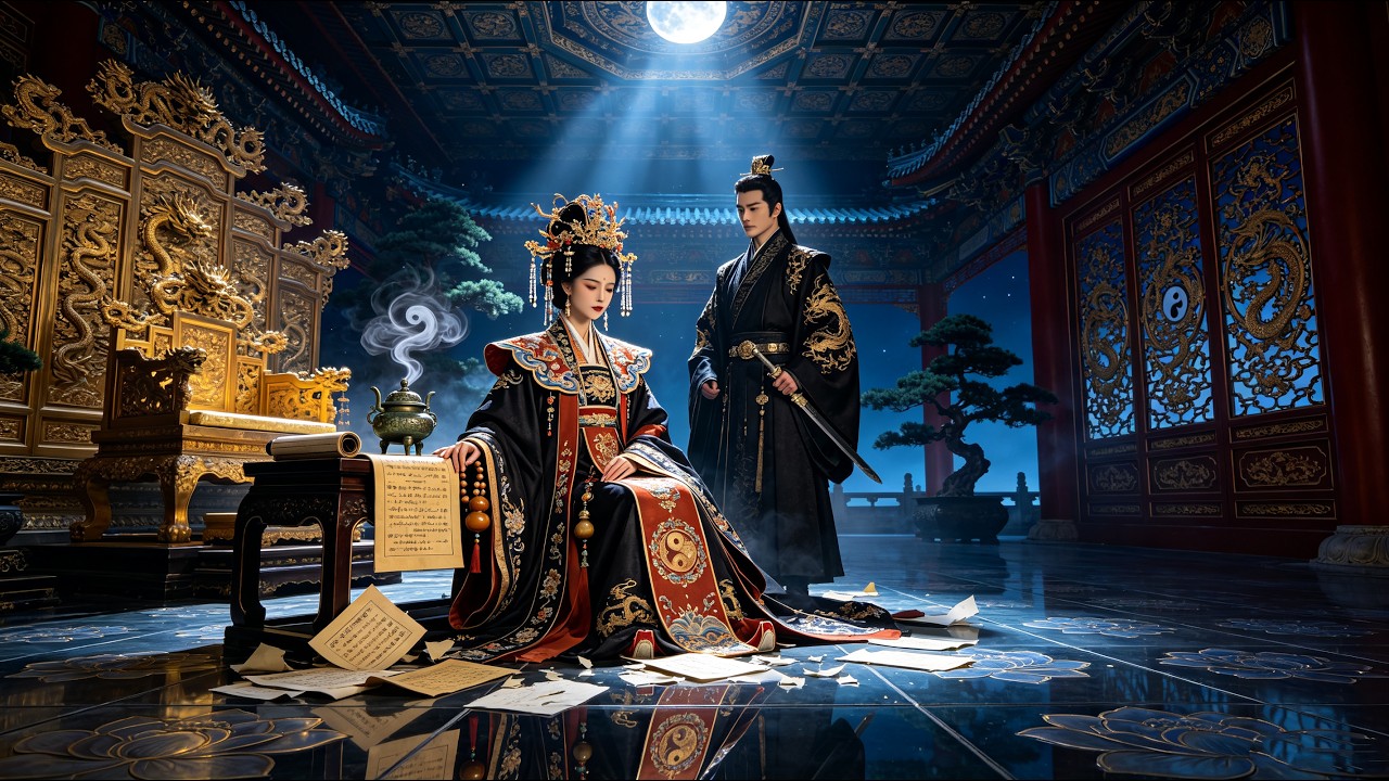 Transcend into a female emperor and take a prince as your concubine.