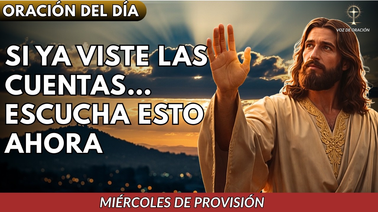 ORACIÓN DE LA MAÑANA | Pon tus deudas y tu trabajo en las manos de Dios