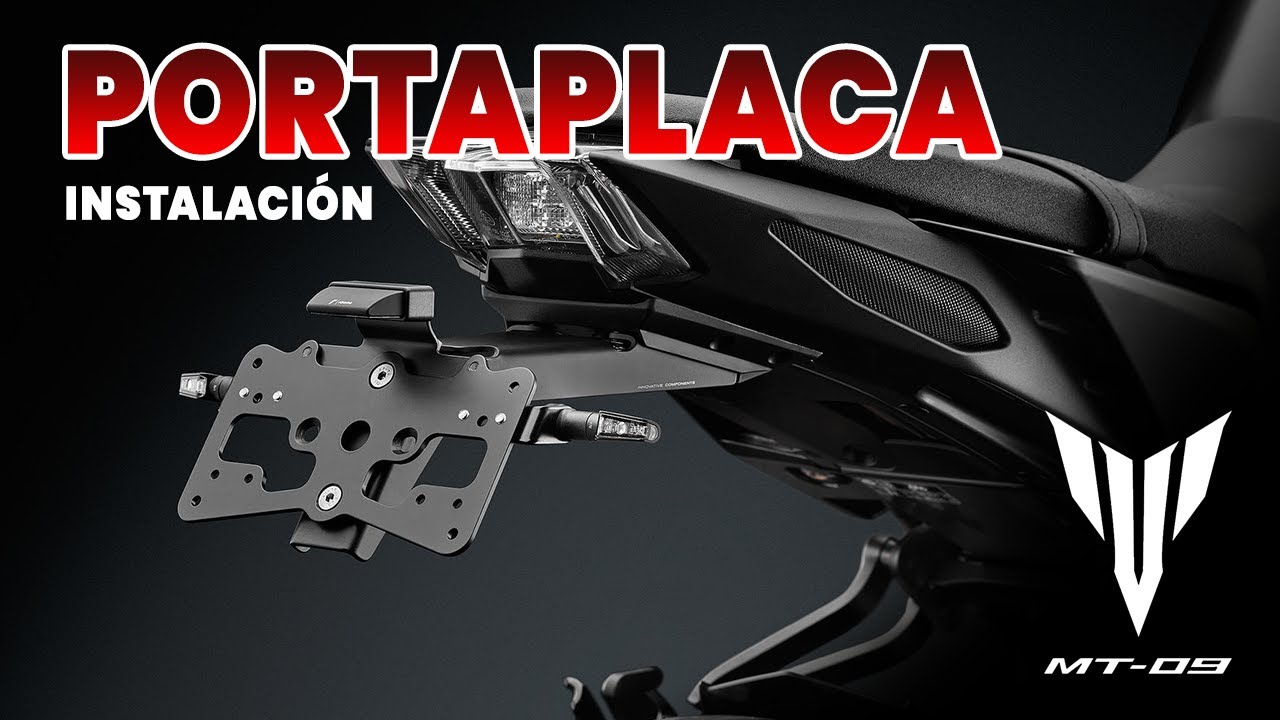 INSTALACION PORTAPLACA MT-09 2019 | MOTOLUXURY