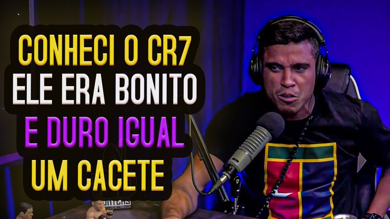 O DIA QUE CONHECI CRISTIANO RONALDO E MARCELO DO REAL MADRID !