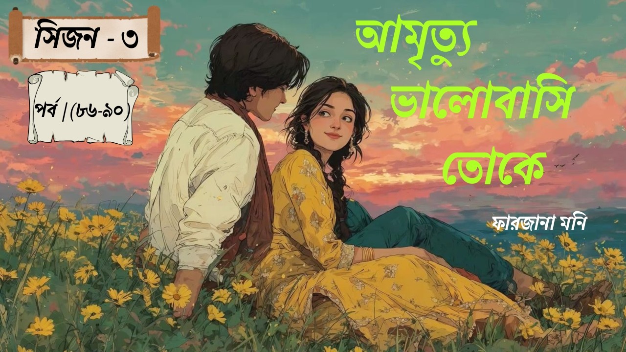 আমৃত্যু ভালোবাসি তোকে (সিজন -৩) by ফারজানা মনি//  পর্ব / (৮৬-৯০) / Book Tube by Keya