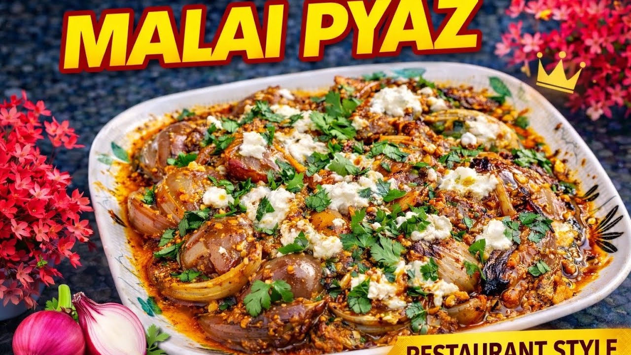 Malai pyaz recipe | easy pyaz recipe in Hindi #malaipyaz #viralvideo #youtube #trending