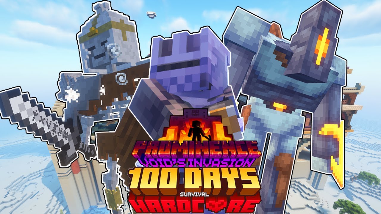 Mình Sinh Tồn 100 Ngày Minecraft Prominence 2 Siêu Khó !!