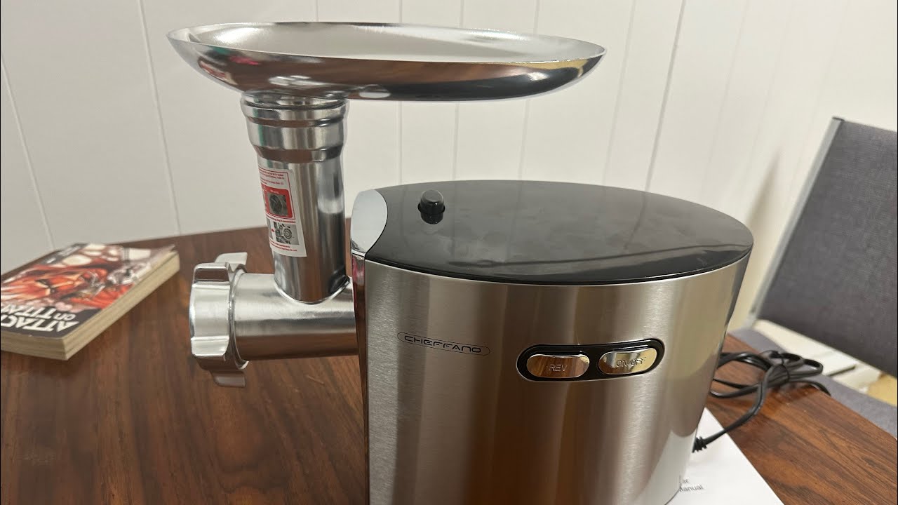CHEFFANO MEAT GRINDER UNBOXING | ASSEMBLY