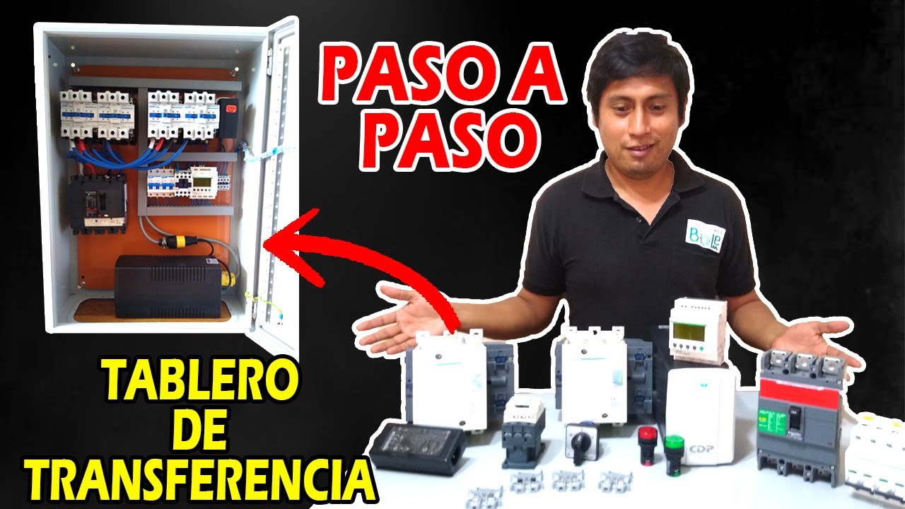 Tablero de TRANSFERENCIA AUTOMÁTICA⚡⚡⚡ paso a paso😁2021❗❗❗