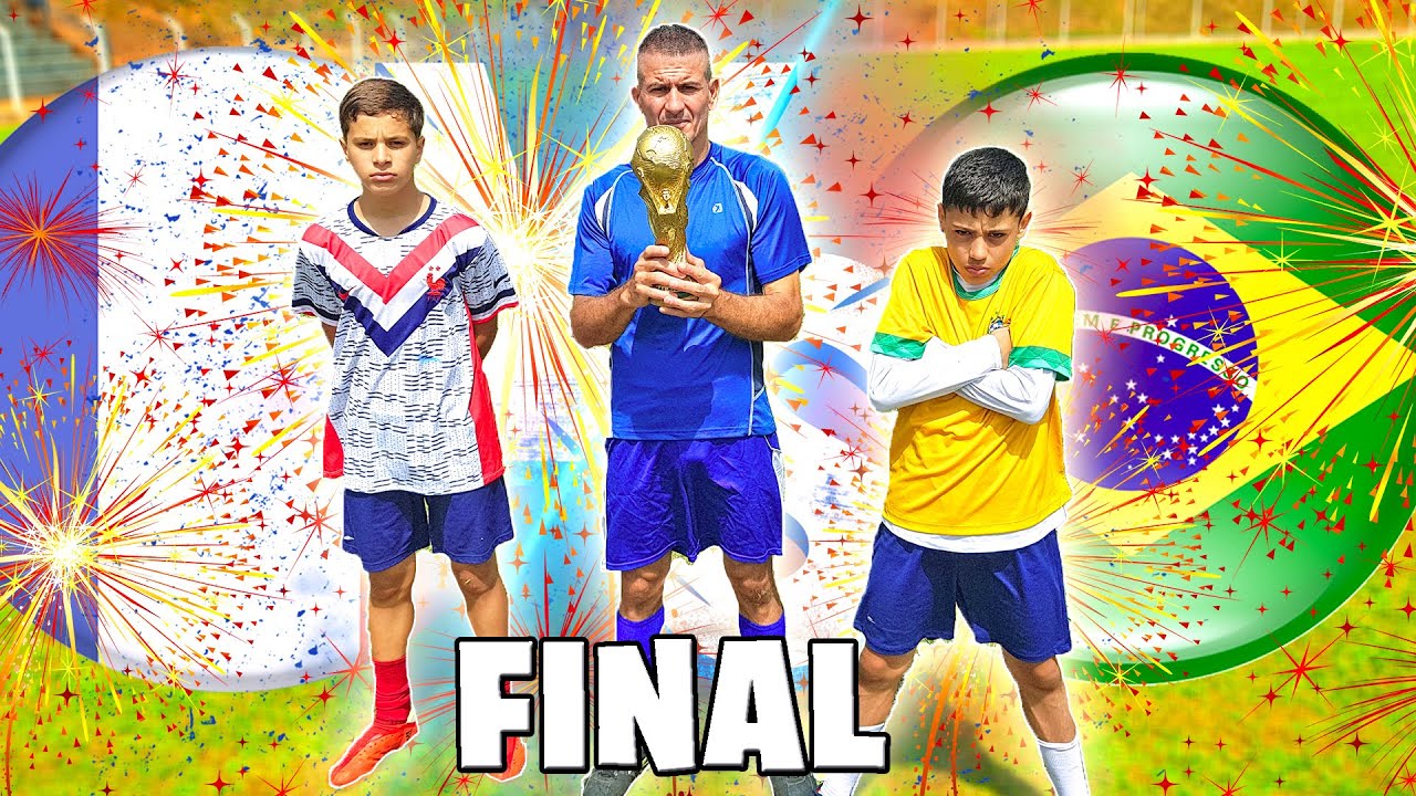 A GRANDE FINAL DA COPA DO MUNDO DO GIGANTE * Brasil x França *