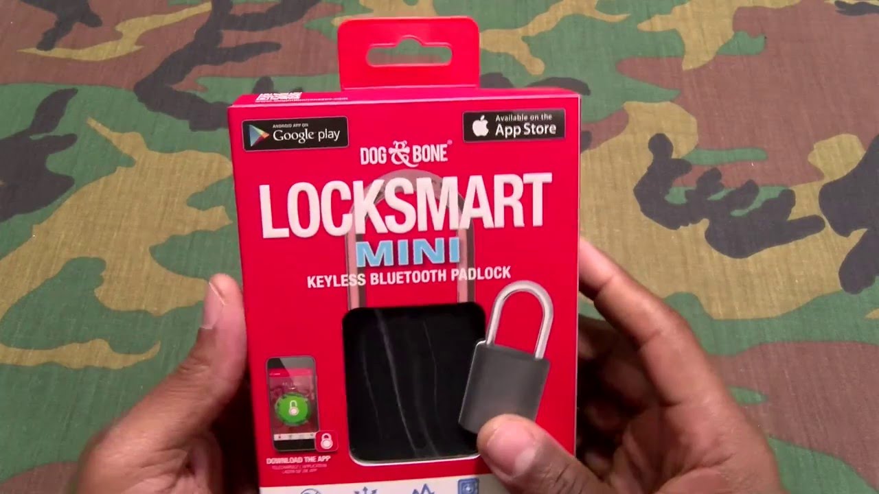 LockSmart Mini - The worlds First Keyless Bluetooth Padlock