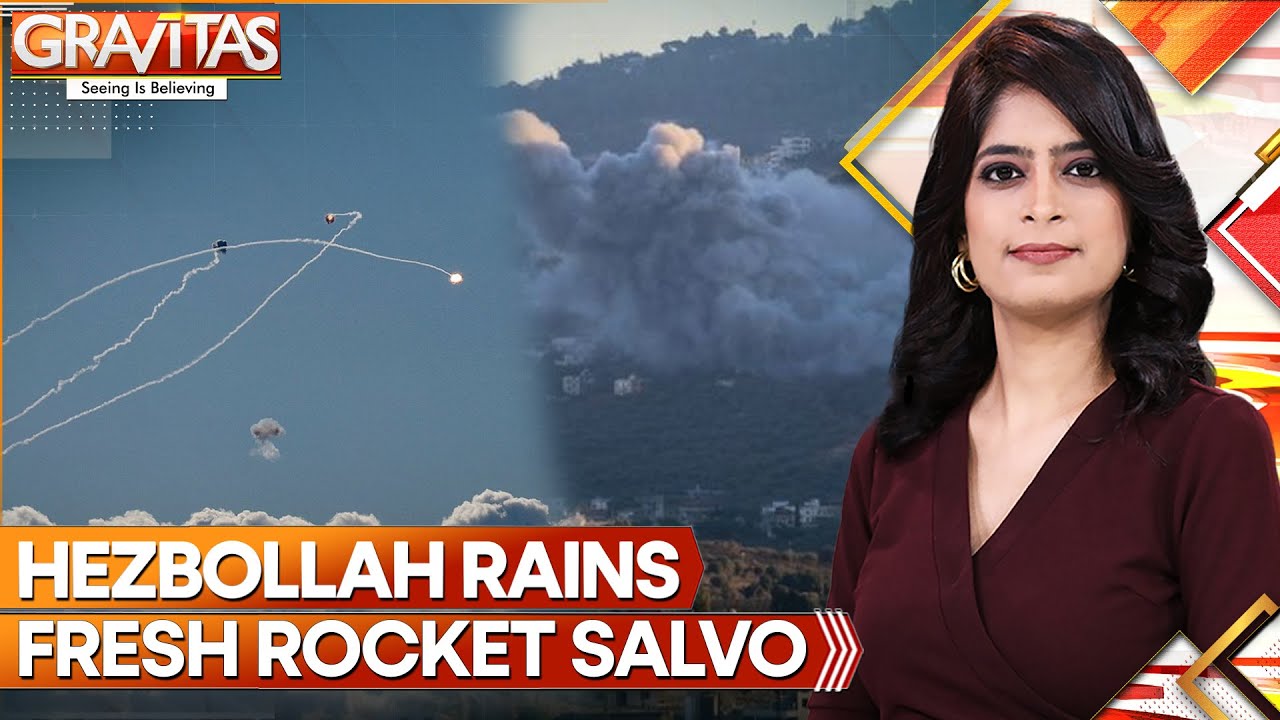 Israeli Jets Attack Lebanon: Hezbollah Fires Over 130 Rockets Towards Northern Israel | Gravitas