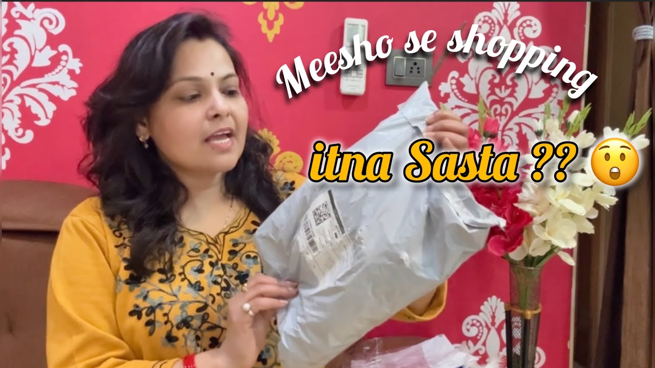 Meesho se ghar ke liye shopping | ghar ke kaam | 😊 #vloglife #shopping #meesho 