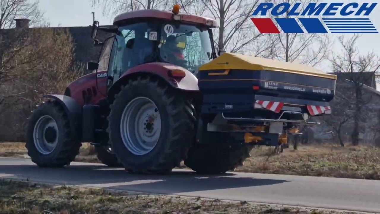Uruchomienie rozsiewacza BOGBALLE M35W ROLMECH